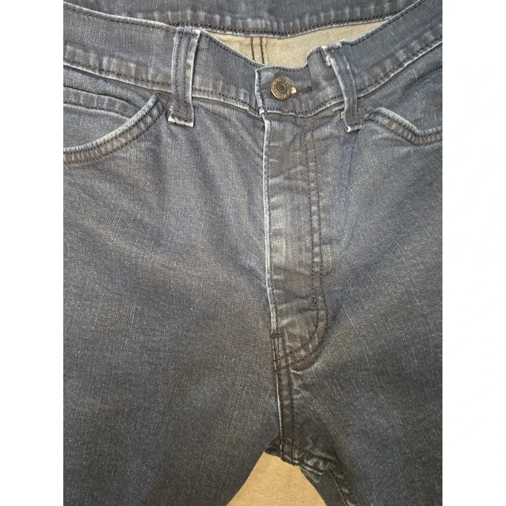 Levis 511 Slim Fit Jeans Mens 36x32 Dark Indigo Blue Stretch Denim Pants 36 x 30